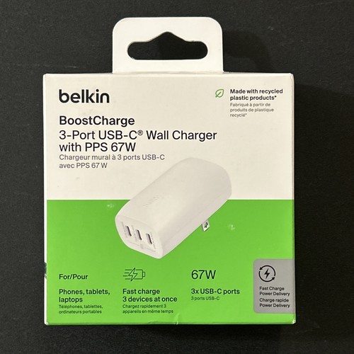 Belkin boostcharge port - belkin, 3-port