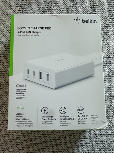 Belkin boost charge pro - charge, 4-port