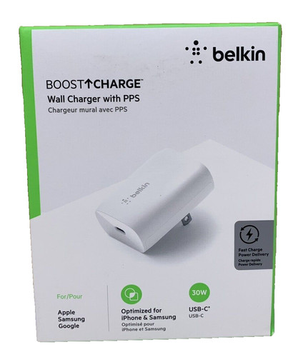 Belkin boostcharge 30w - 30w, usb-c